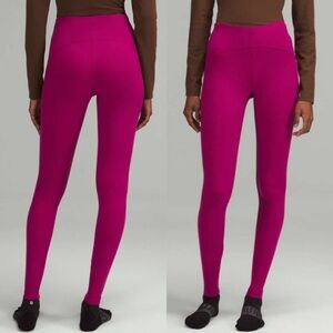 Lululemon InStill High Rise Tight Magenta Purple Leggings 12 NWT